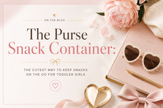 The Purse Snack Container: The Cutest Way to Keep Snacks On the Go for Toddler Girls