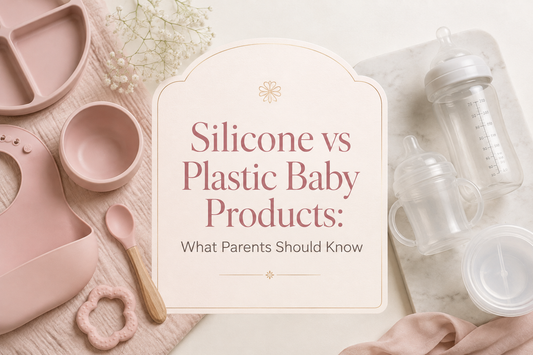 Silicone vs Plastic Baby Products: What Parents Should Know